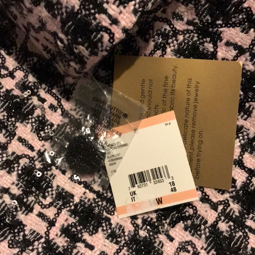 Nipon Boutique 14W party jacket blazer - Picture 4 of 5